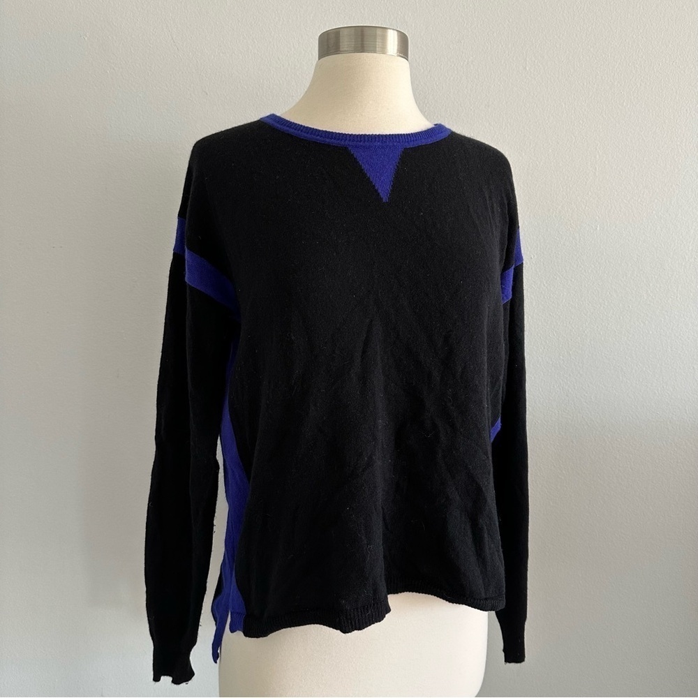 Autumn Cashmere Crewneck 100% Cashmere Sweater M